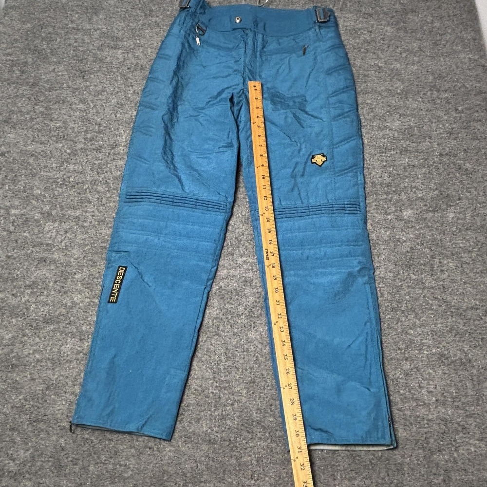 Vintage Descente Snow Pants Mens 34 Blue Ski Radipant Entrant SC Japan 90s - Picture 15 of 16